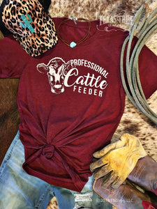 Professional Cattle Feeder Tee